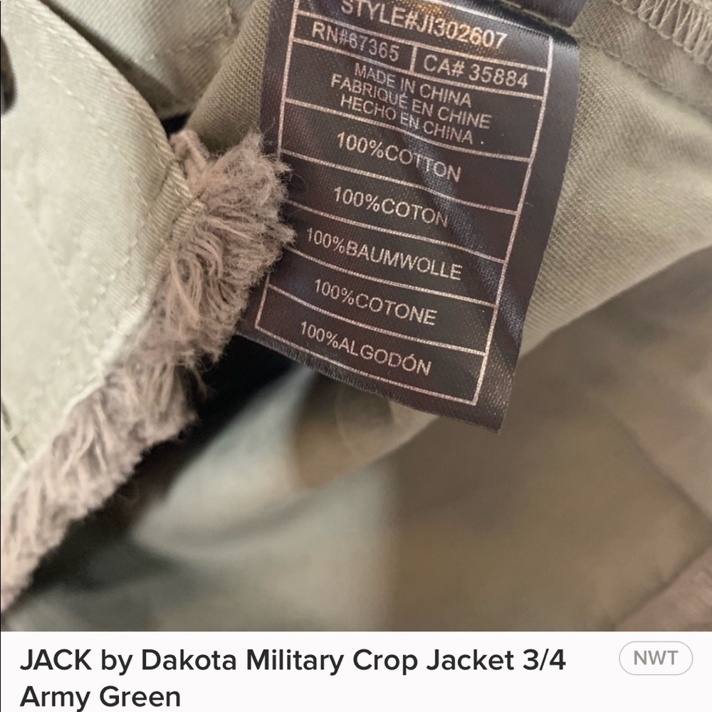 JACK by BB Dakota Crop Jacket by Revolve - Picture 7 of 7